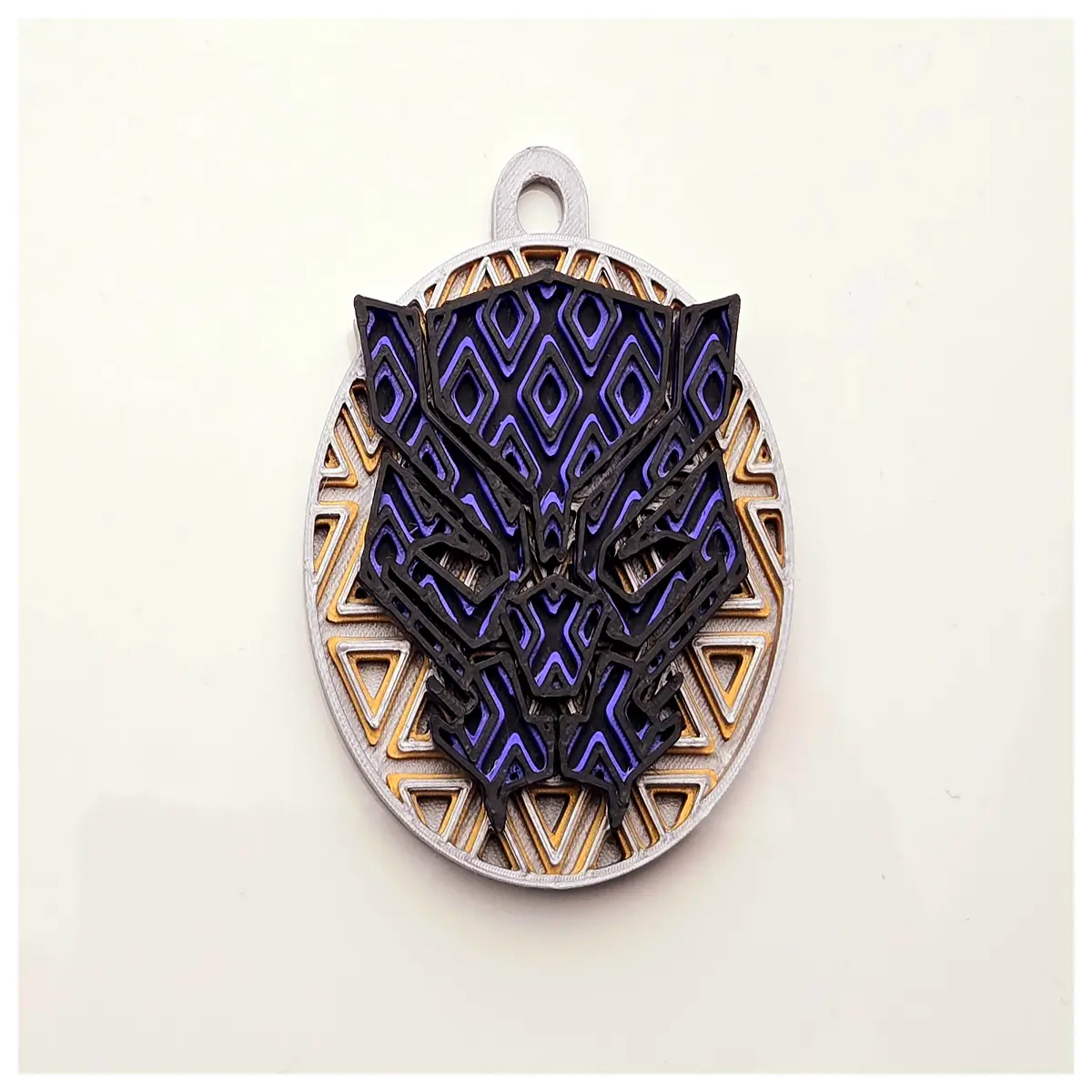 Black Keychains 3D Mosaic Collectible Figurine Anime Merchandise Cool Gift Hero Toy Character Model