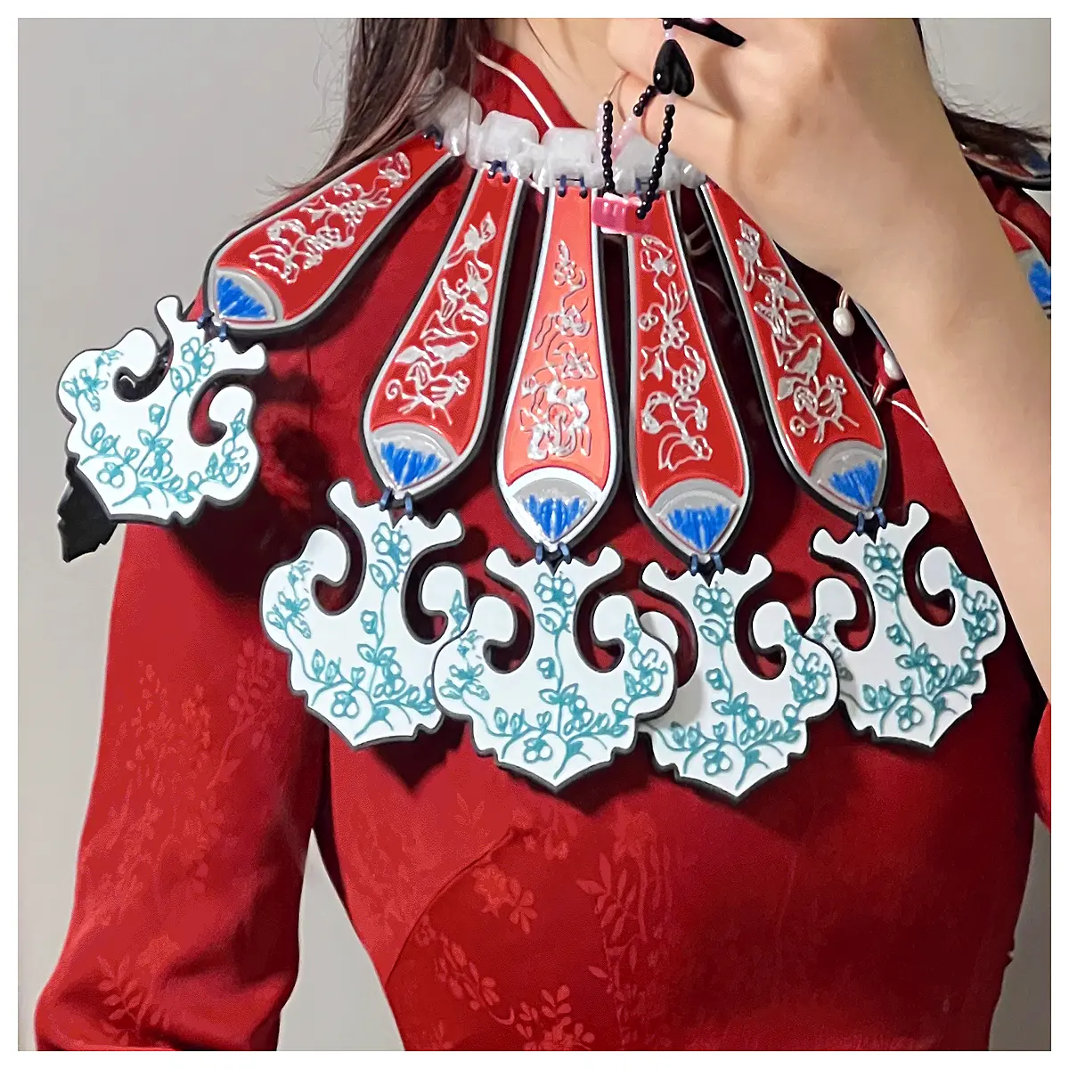 Cyber Yunjian Decorative Hinges Hanging Ornament Accessories Cabinet Hinges Wall Mount Decorative Ring Hinges Installation