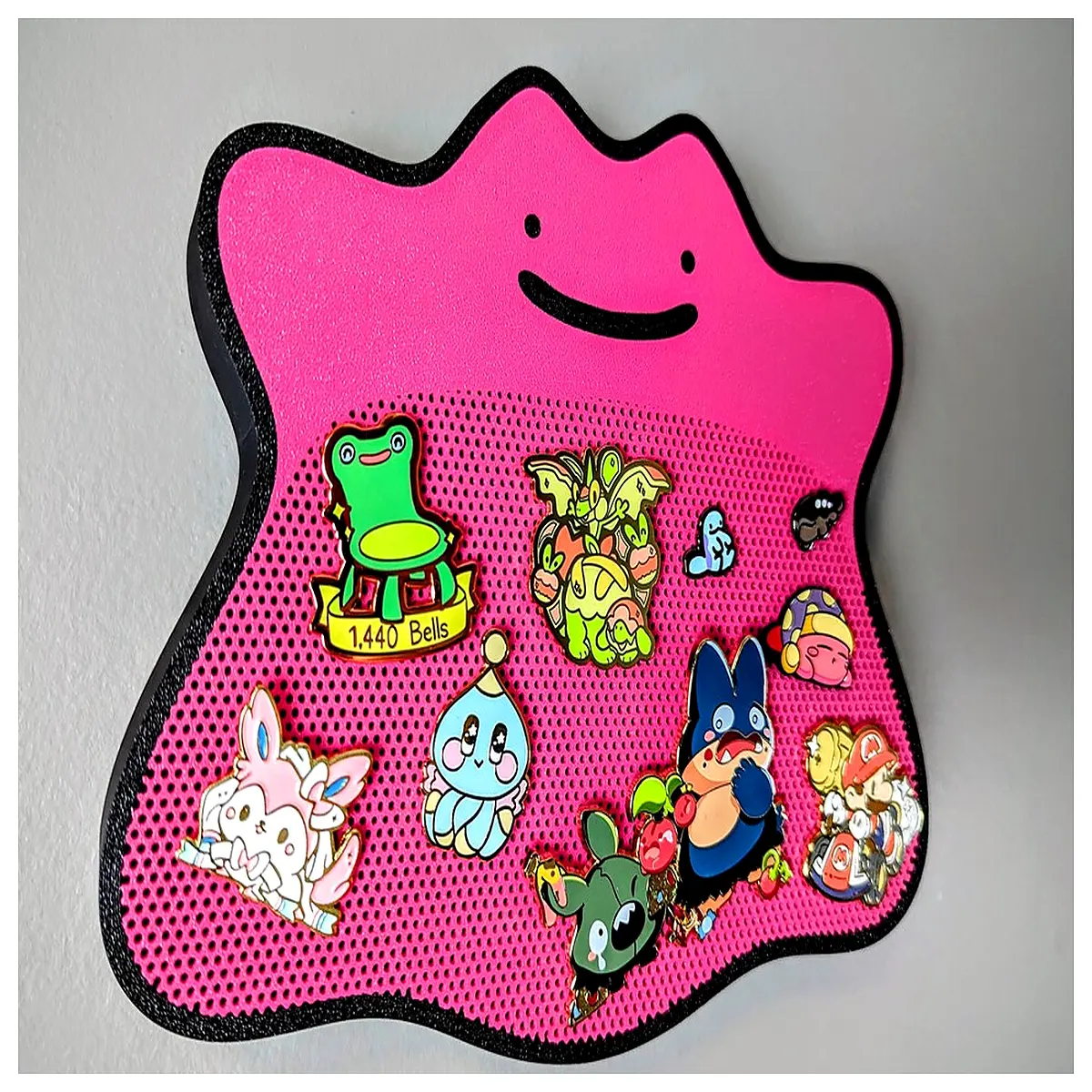 cute dakka dakka pin board polka dot memo holder for dorm desk aesthetic wall decor organizer