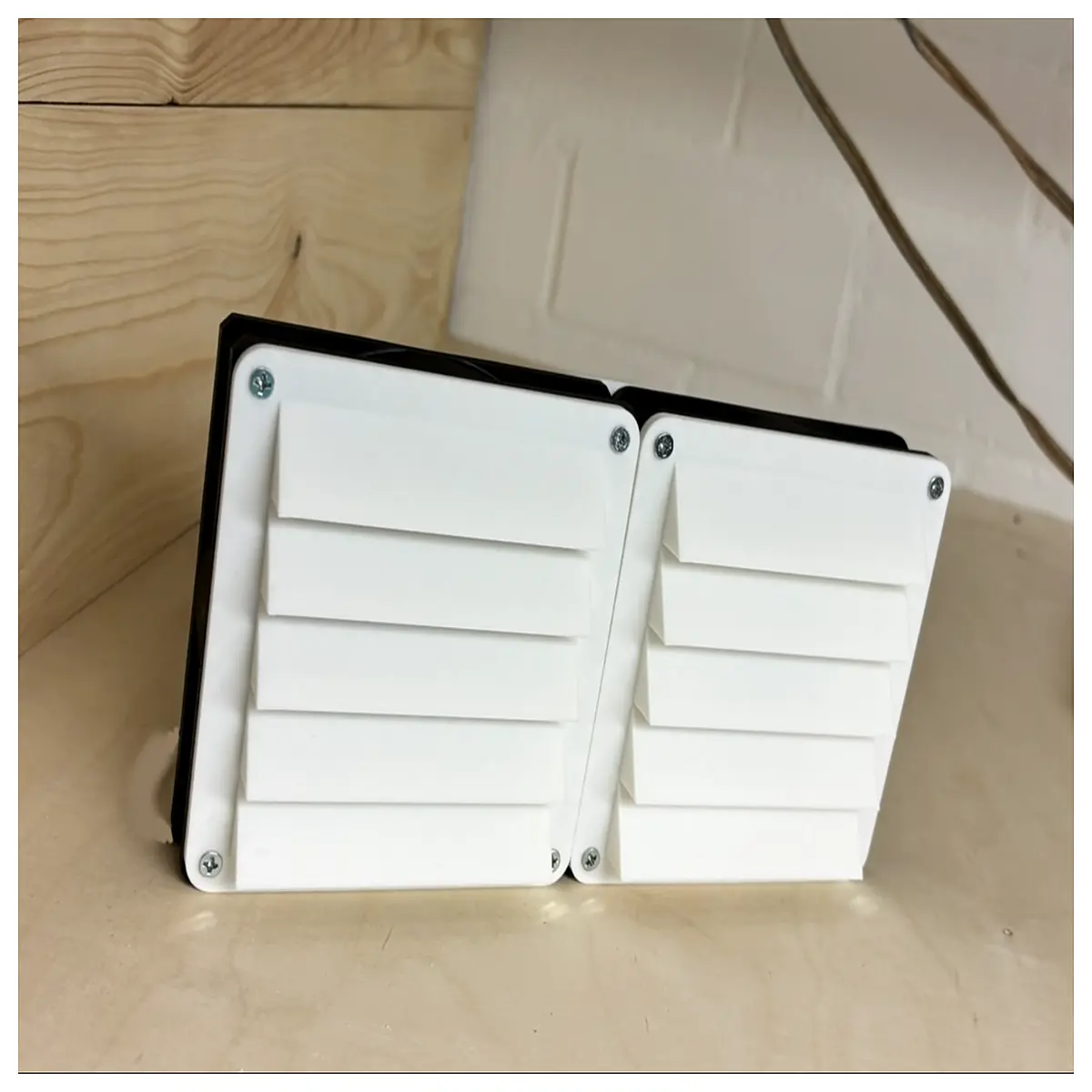 120mm Louver Blade Ventilation Grille Cooling Accessories Blades Replacement Parts Repair