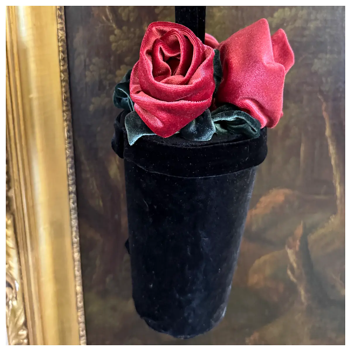 Rose Flower Pot Carry Bag DIY Mobile Flower Planter Flower Box for Planting Flowers Gardening Tools