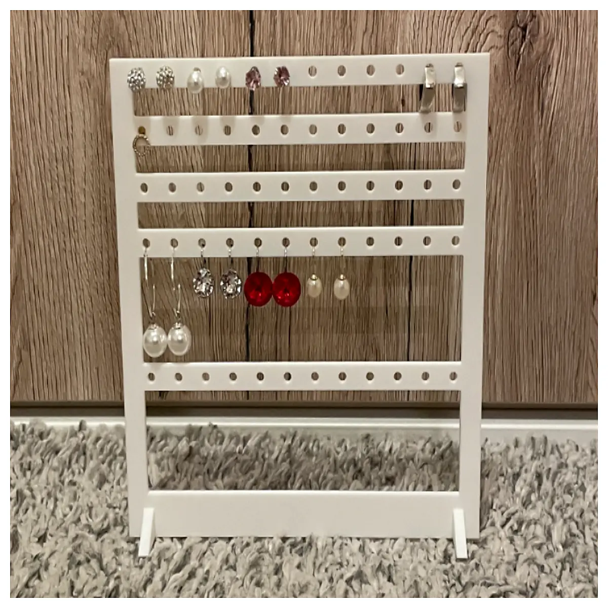 Earring Post Holders Clip Earring Grips Hanging Support Jewelry Accessories Easy to Use Convenient