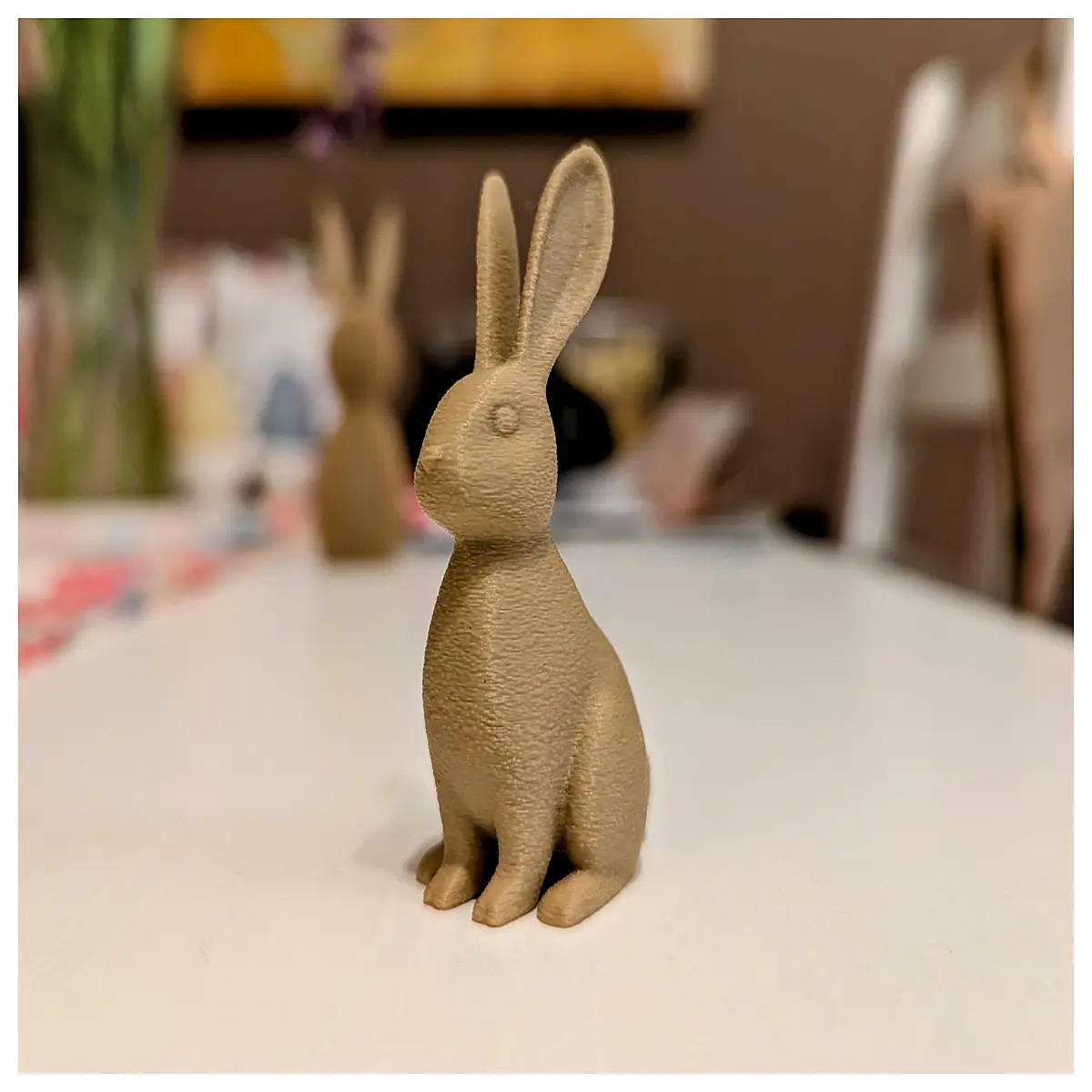 cute easter bunny plush toy adorable rabbit decoration for spring holiday party favors and home decor