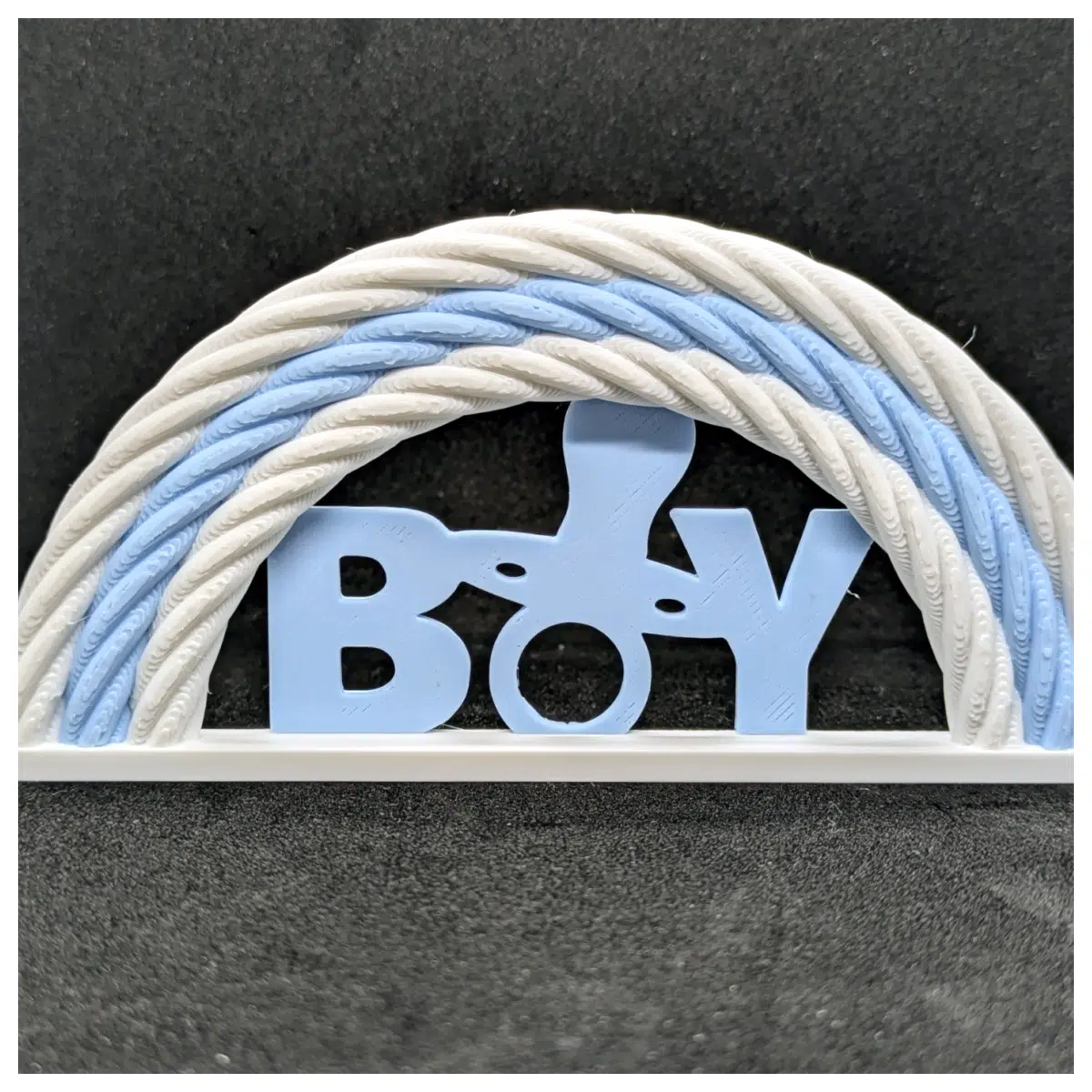rainbow baby boy nursery decor milestone shelf first birthday gift keepsake