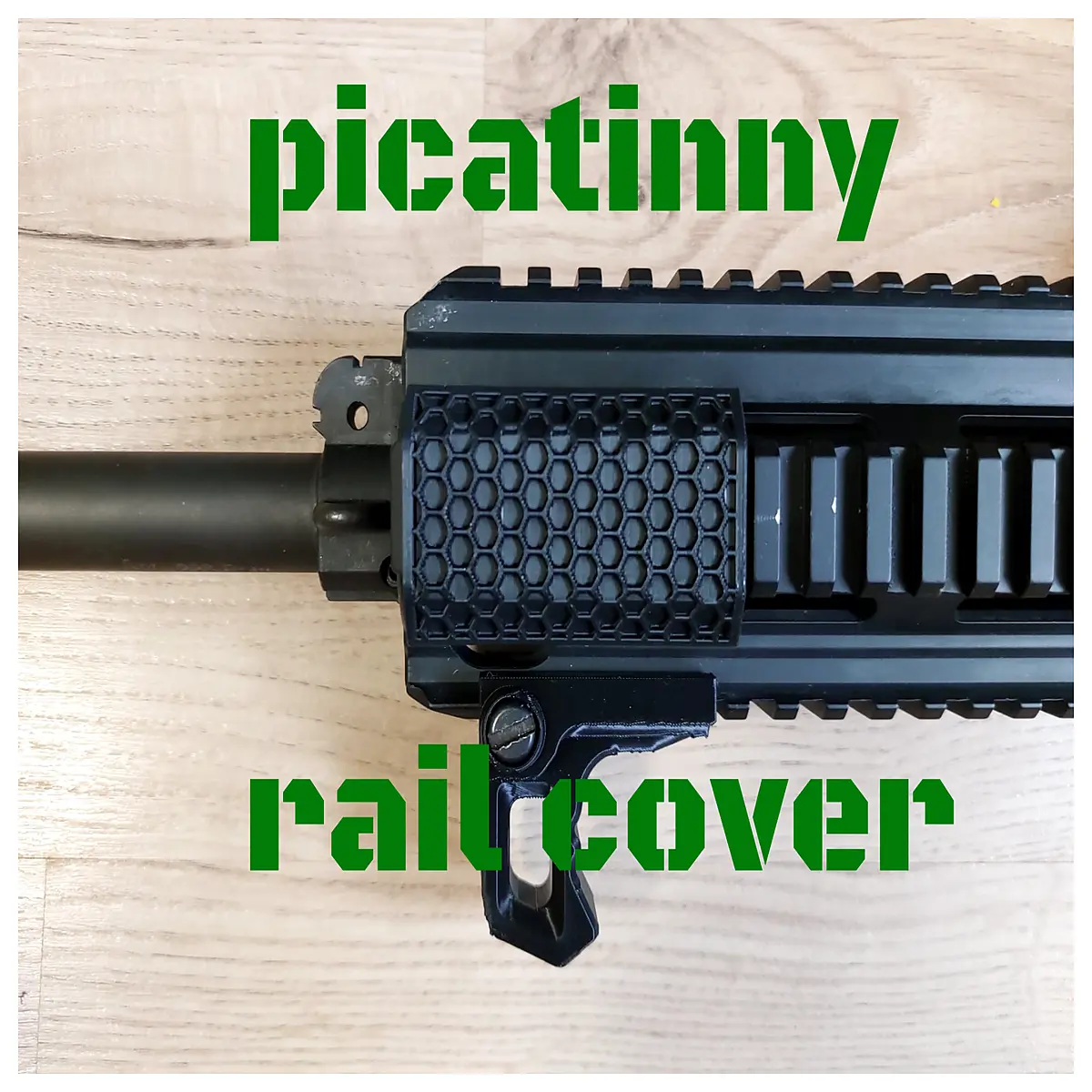 Picatinny Rail Cover 6 Point Hex Guard Adjustable Rail Accessories Rail Protection