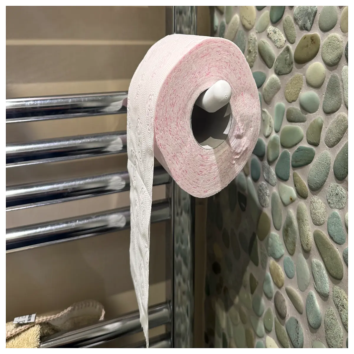 Radiator Towel Holder Paper Dispenser Wall Mounted Bathroom Accessories Shelf Support Holder