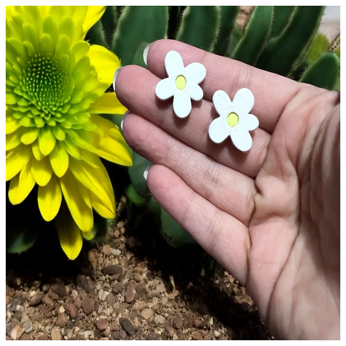 Earrings Women Elegant Decoration Fashion Jewelry Floral Ear Studs Simple Stylish Girlfriend Best Friend