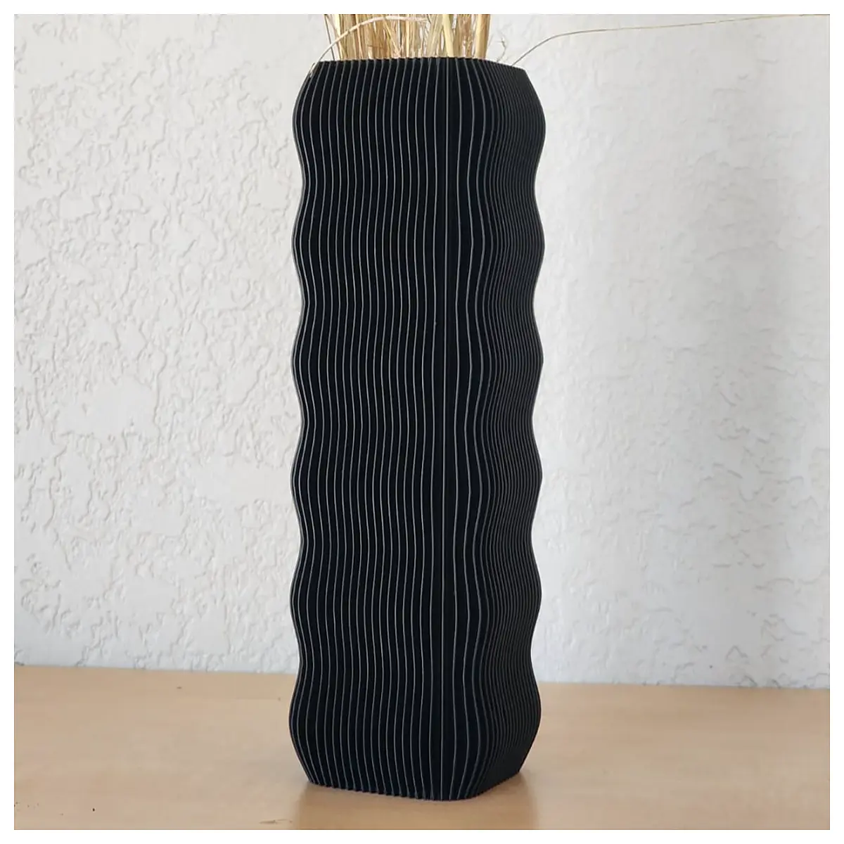 Square Vase Decor Home Flower Arrangement Modern Minimalist Vase Creative Floral Art Decor