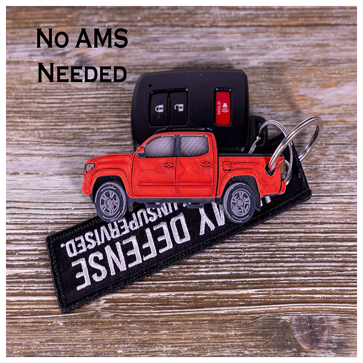 Tacoma Key Chain Car Key Holder Keychain Accessory Vehicle Parts Tacoma Truck Key Decor Key Ring Accessory