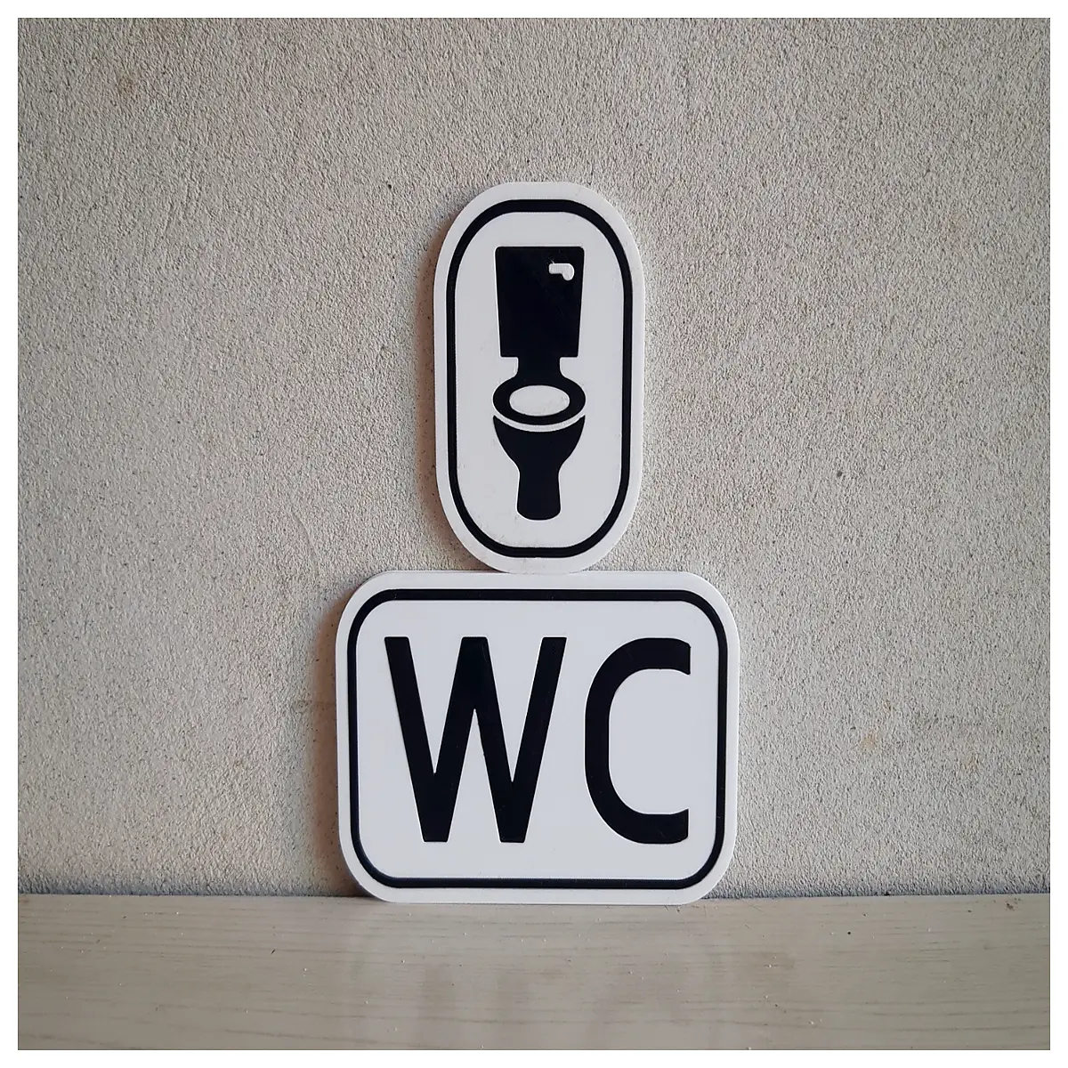 bathroom door sign restroom label toilet room identifier private bathroom plaque office washroom nameplate