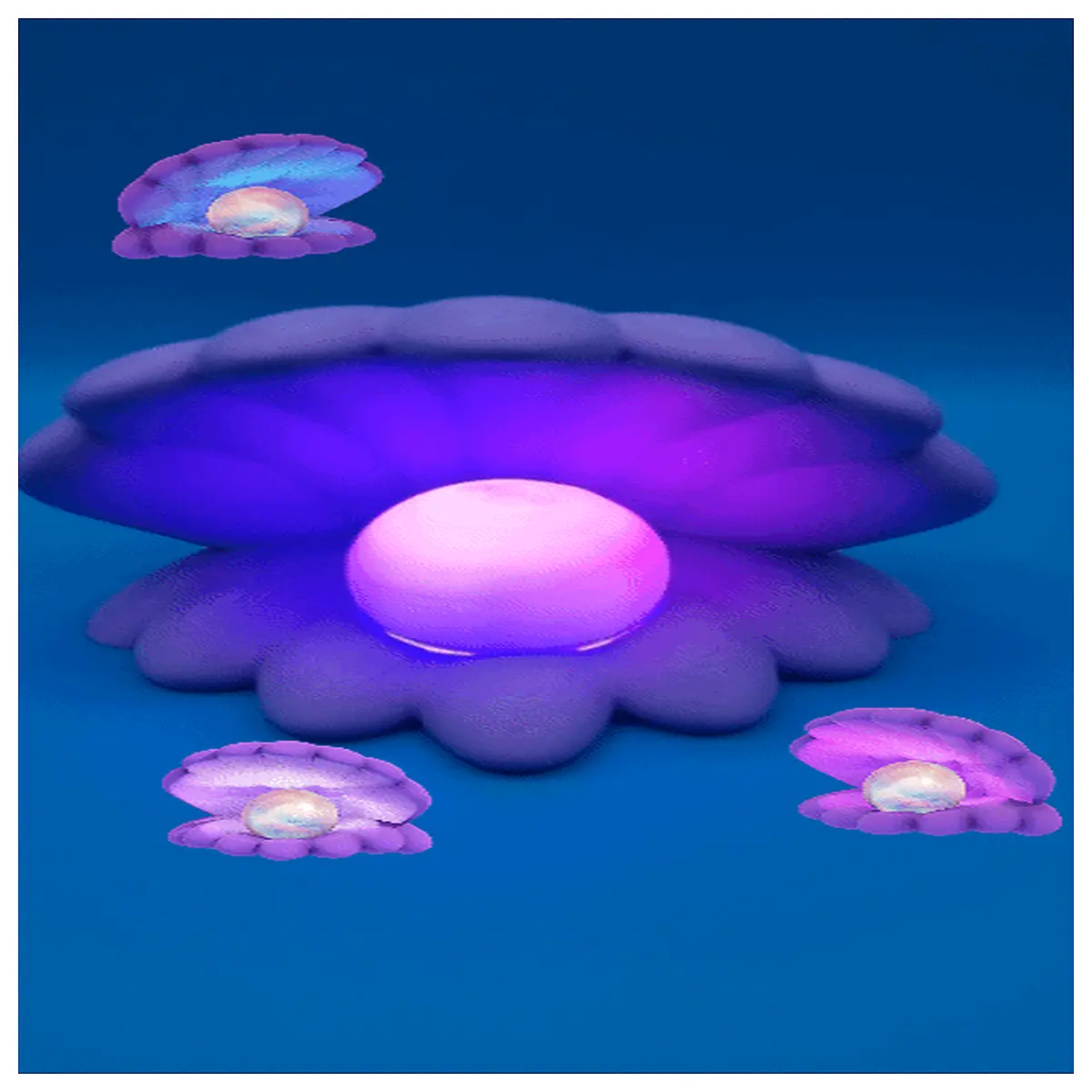 Cute Little Clam Holder Decor Home Lighting Accessory Support Simple Fashion