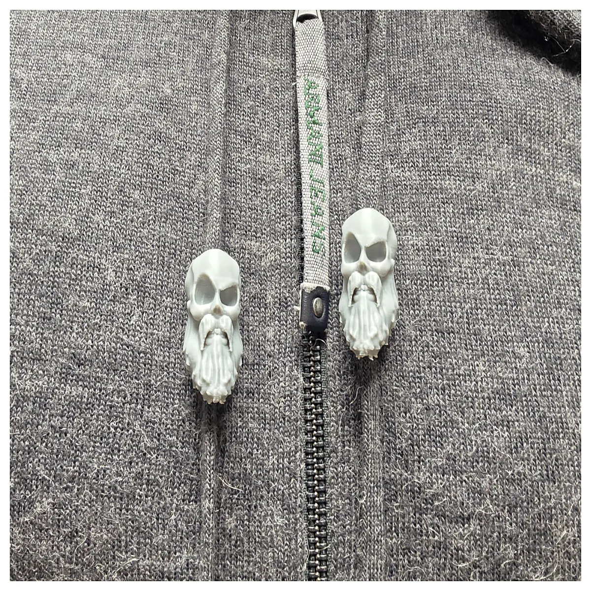 Skeleton Whisk Charm Bracelet Cap Hood Accessory Gothic Jewelry DIY Crafting Beads Theme Decoration