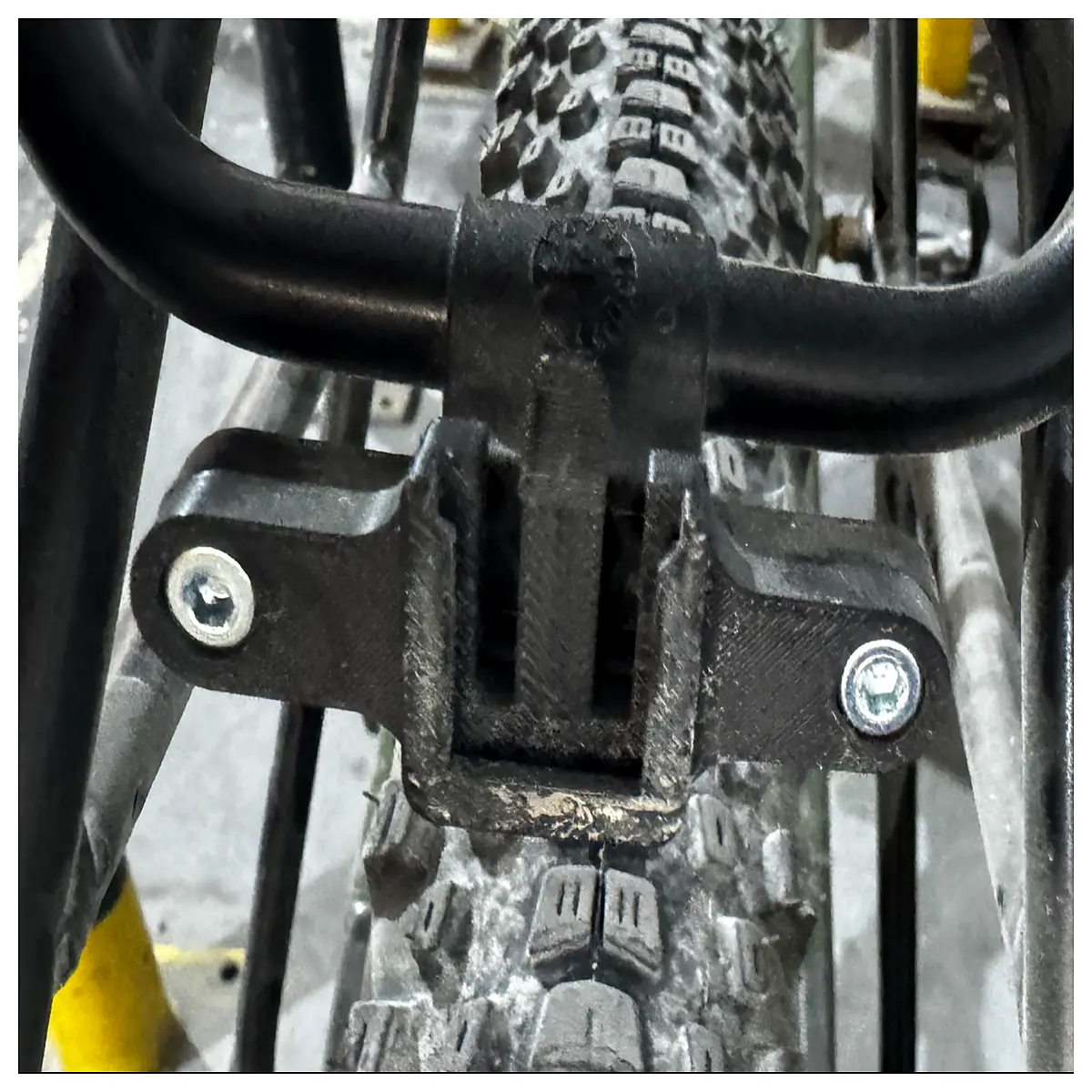 Ortlieb Tail Mount Adapter Bike Tail Bracket Enhance Night Safety Compatible with Various Frame Types