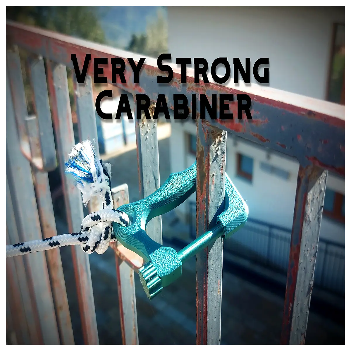 Mountain Carabiner Clip Outdoor Adventure Gear Climbing Hardware Emergency Locking Accessory
