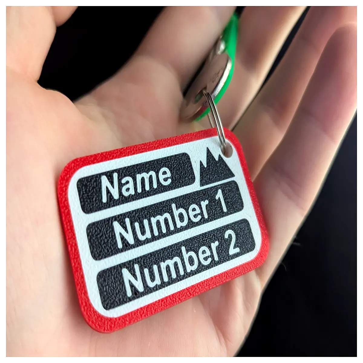 Emergency Key Chain Compact Mini Keychain Quick Access Essential for Emergencies Key Safety Protection