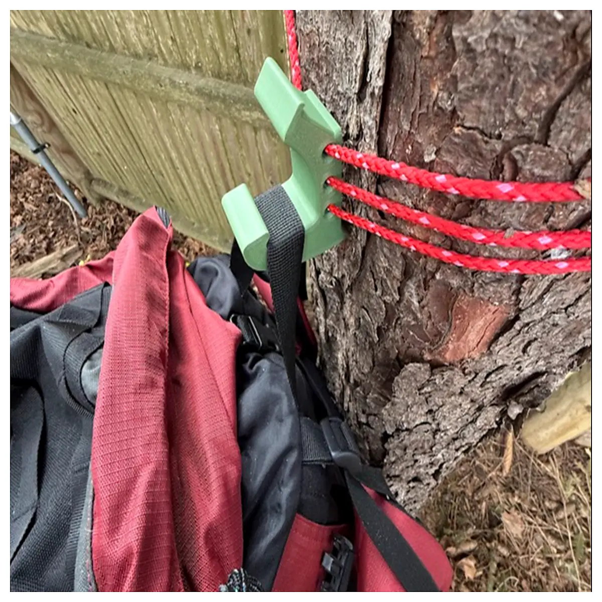 Hiking Backpack Hooks Tree Attachment Camp Hook Branch Hanger Backpack Accessories Multi Use Tree Hook