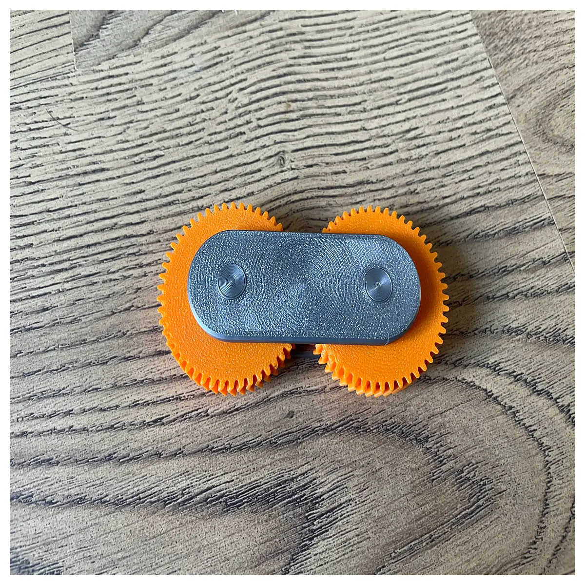 Double Helix Gear Puzzle Toy Stress Relief Fidget Toy Brain Teaser Spin Challenge Sensory Fun