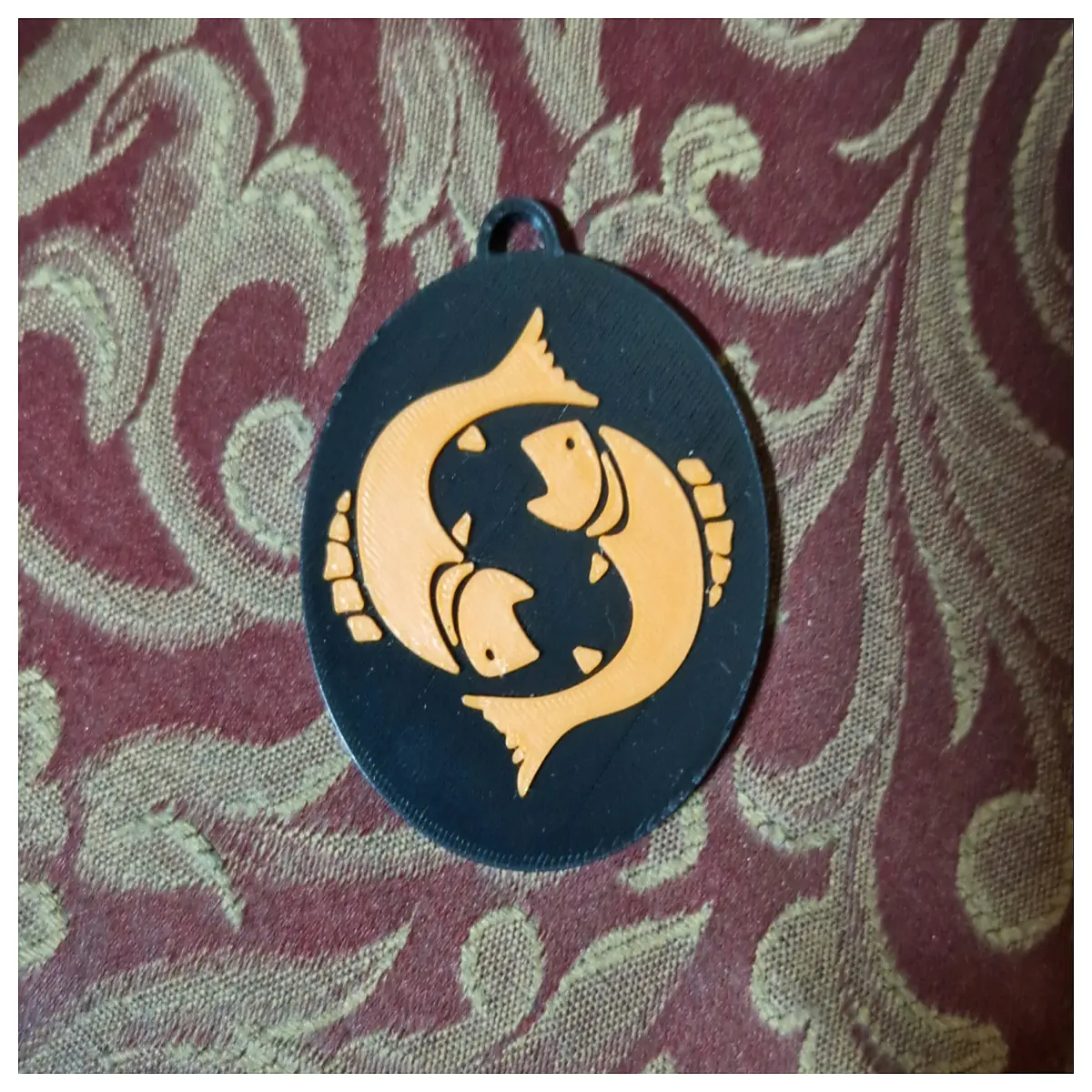 pisces zodiac sign charm keychain pendant for women men gift astrology lover accessory