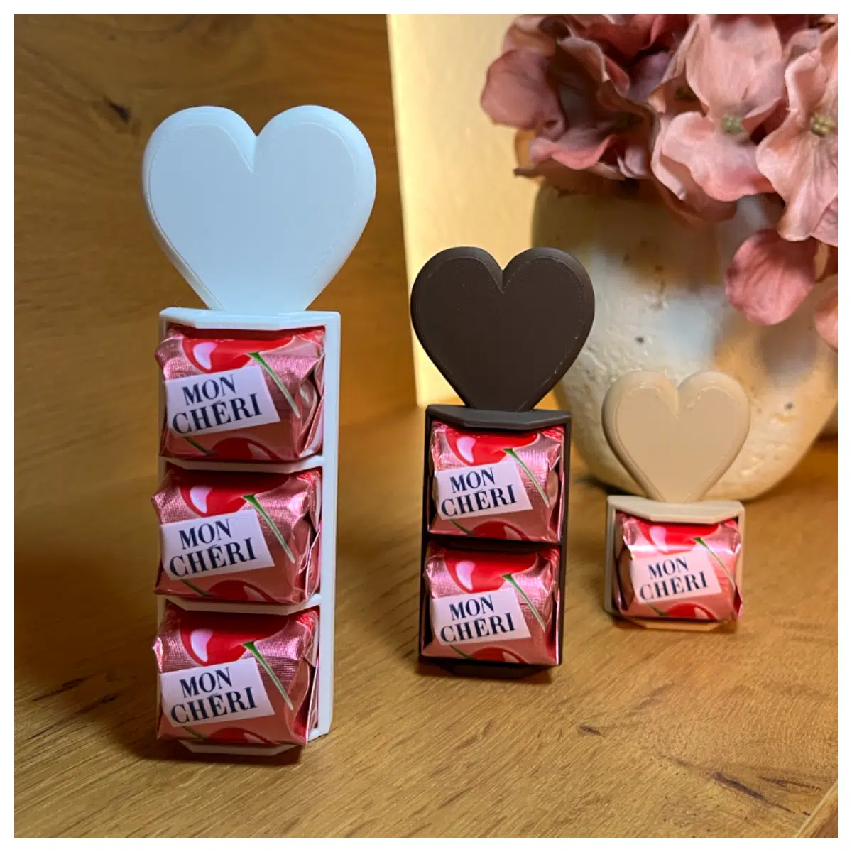 shaped chocolate her romantic valentines day decor sweet treat holder