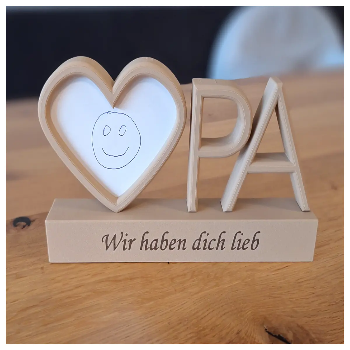 grandpa photo frame father s day birthday memorial tribute personalized wooden picture frame with quote