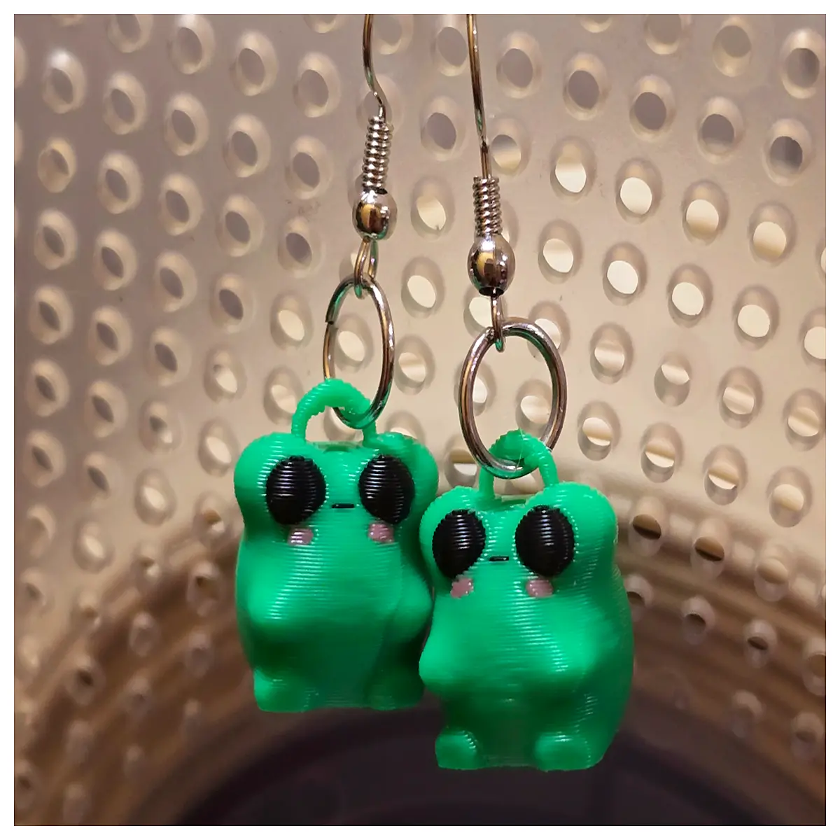 Cute 3D Earrings Cartoon Studs Adorable Earrings Girlfriend Sweet Kawaii