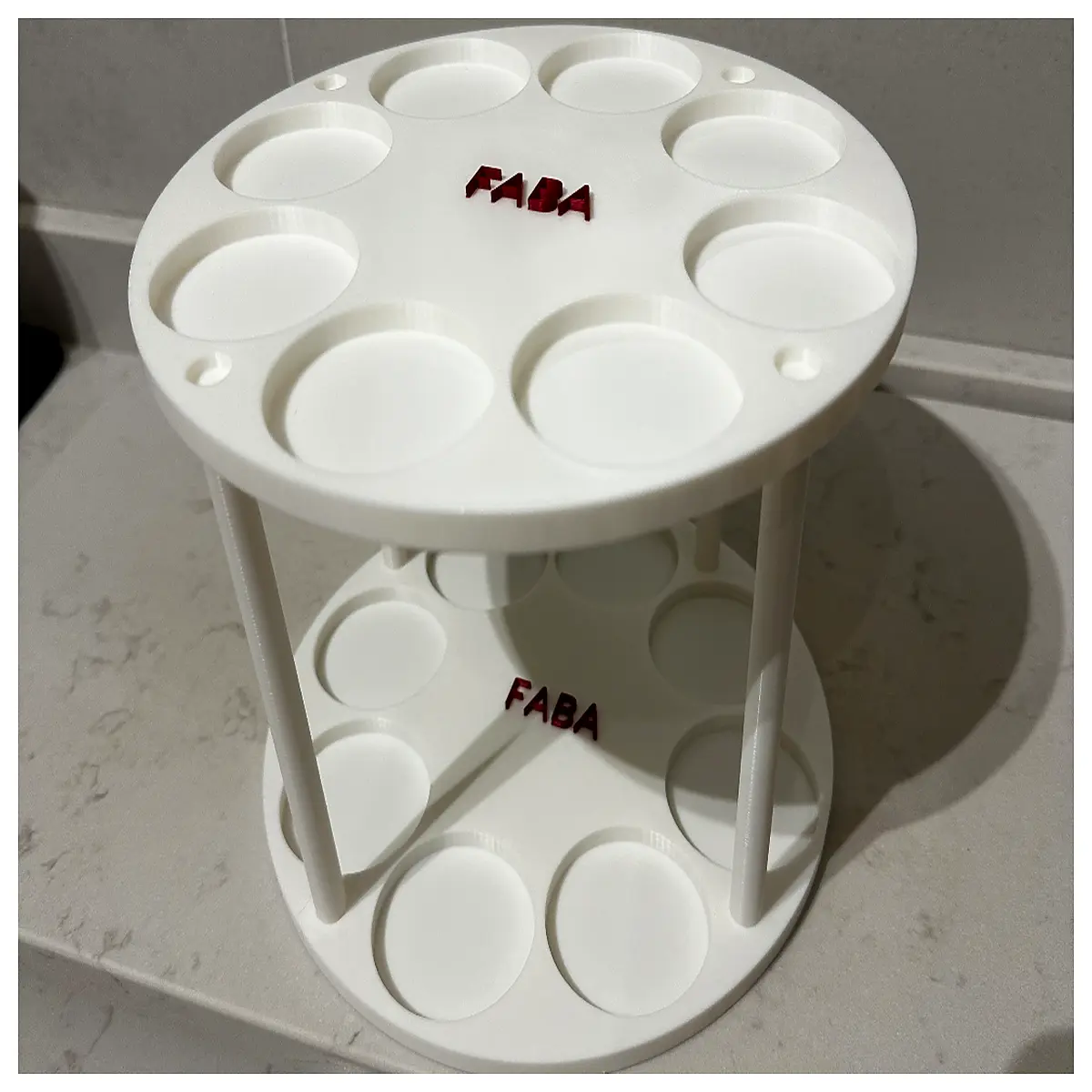 faba figure shelf for collectible toys action figures acrylic organizer