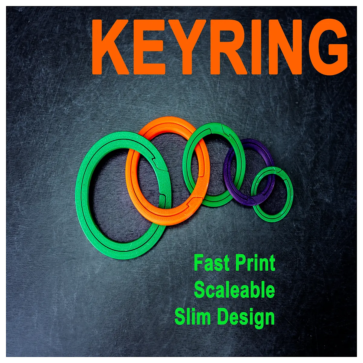 Keychains EDC Outdoor Slim Practical Keychain Emergency Tools Portable Outdoor Gear Accessories