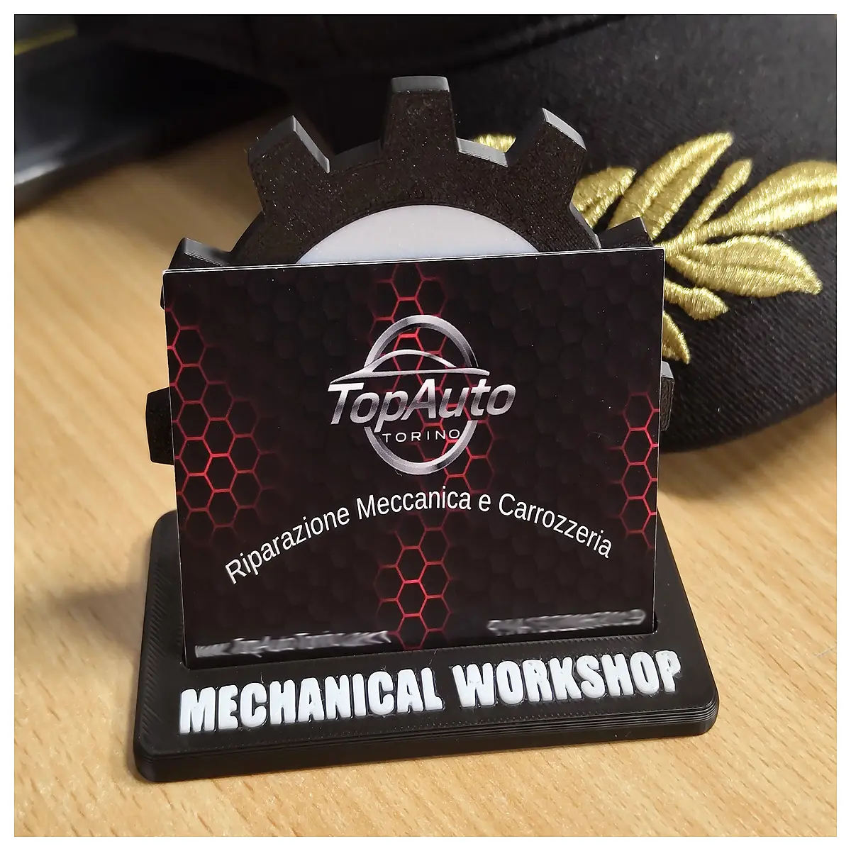 Mechanical Business Card Holder Automatic Open Close Business Gift Office Supplies Drawer Box Desktop Organizer