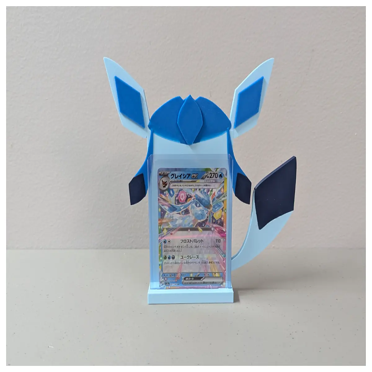 Icey Vibe Card Stand Anime Model Display Stand Card Collection Stand Game Accessory Display Desktop Decoration