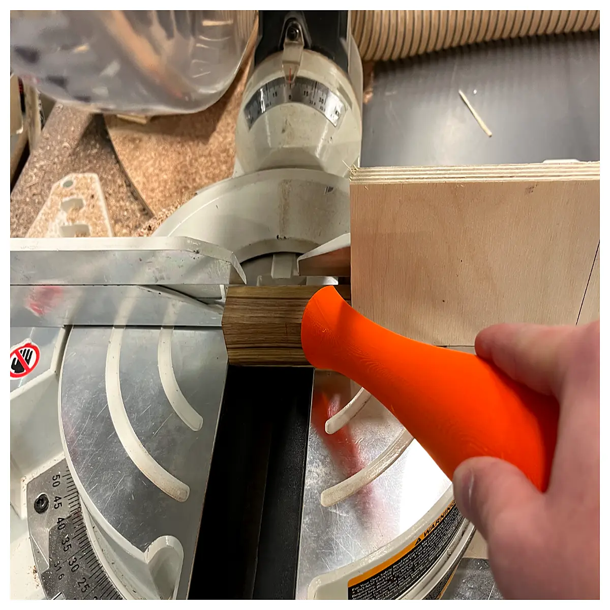Saw Finger Guard Protective Sleeve Saw Blade Shield Gloves Woodworking Safety Accessories Saw Parts Protection Gloves