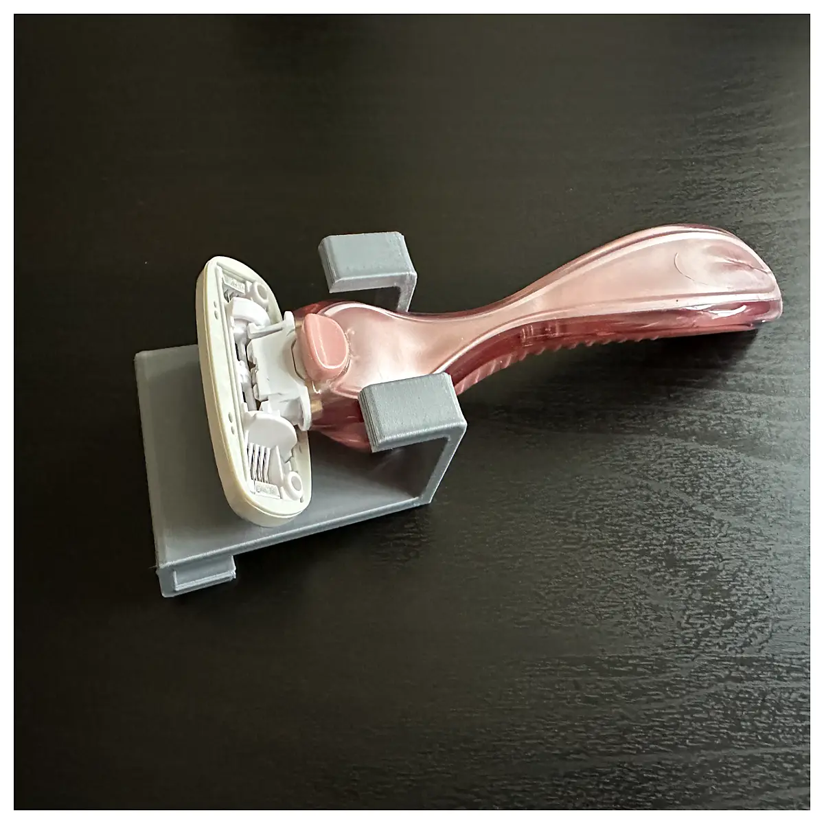 Shaving Holder Hook Toothbrush Organizer Bathroom Shelf Stand Wall Mounted Storage Multi Purpose Accessory