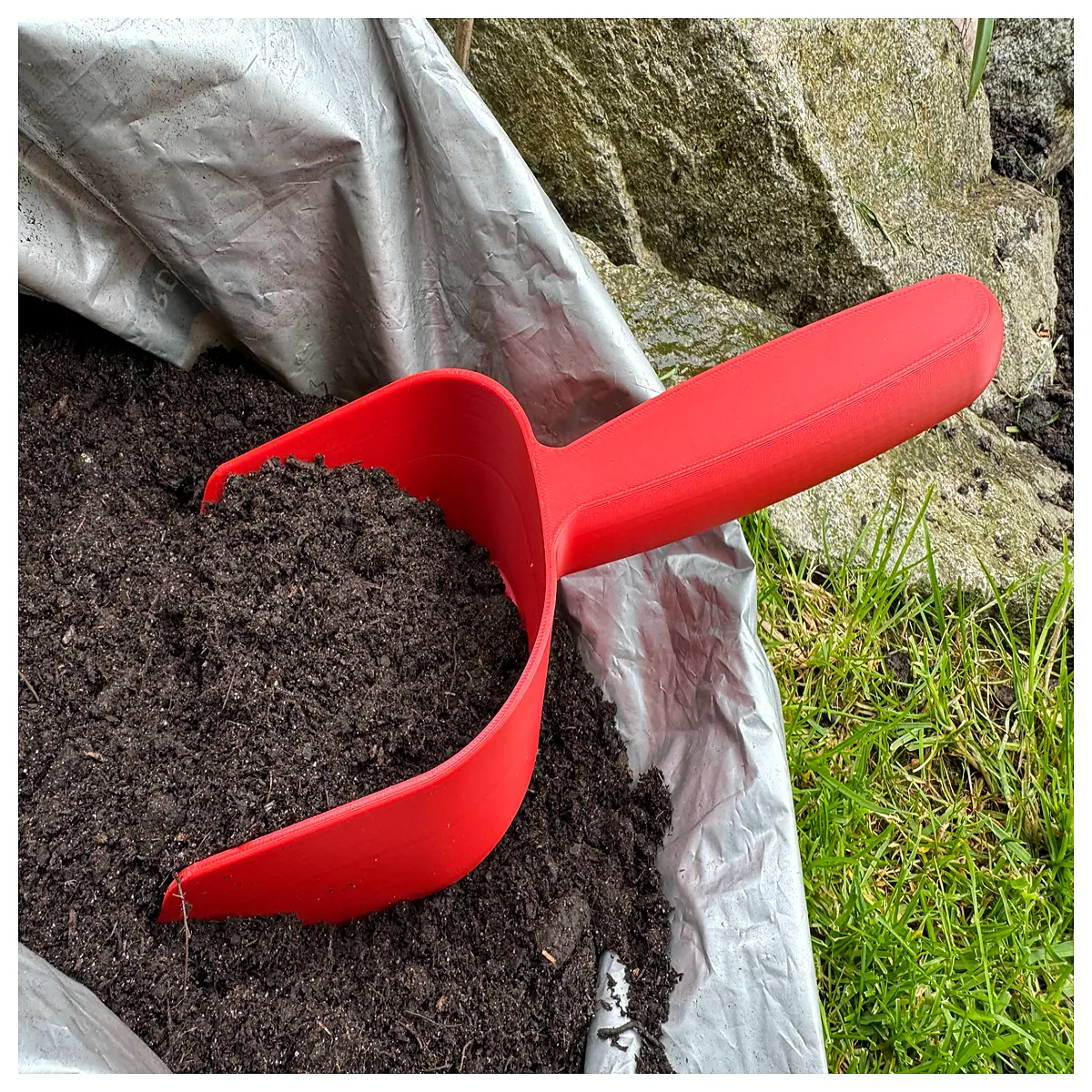 Gardening Shovel Dig Soil Sand Fertilizer Garden Tool Plant Planting Soil Processing