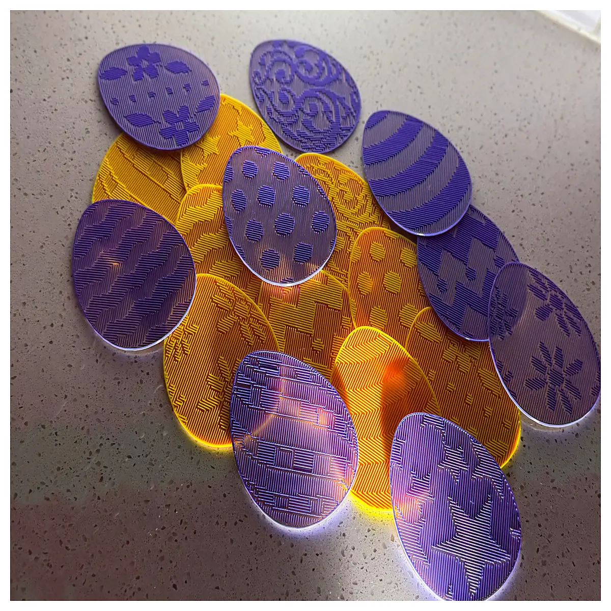 Holographic Easter Eggs 3D Projection Interactive Toys Creative Gifts Virtual Reality Collection