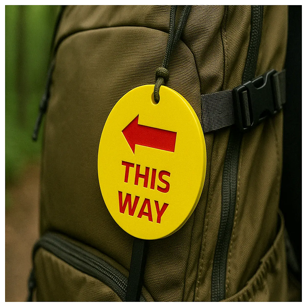 hiking trail markers durable outdoor path signs reflective wayfinding posts for camping waterproof wooden directional boards