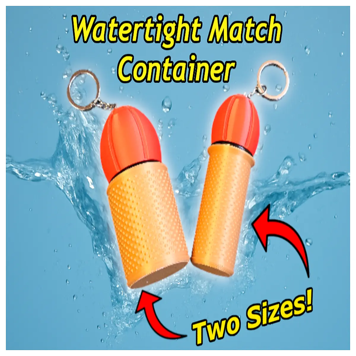 Hiking Waterproof Storage Match Box Outdoor Emergency Camping Adventure Moistureproof Survival Emergency Matches