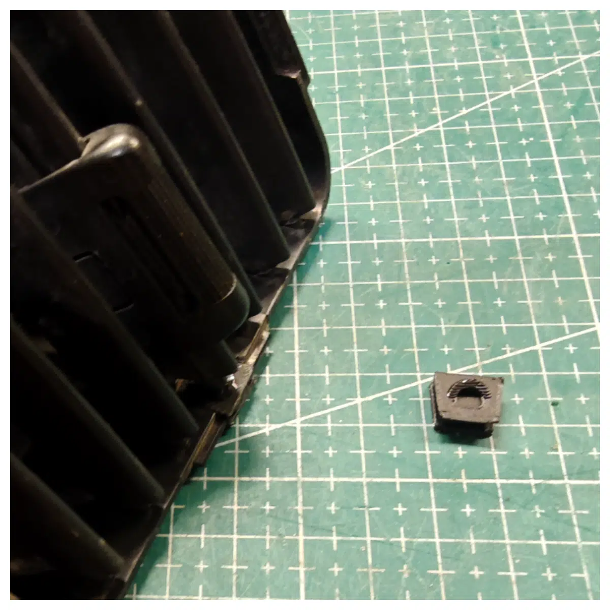 pajero v73 ac vent louver blade clip holder repair fix part