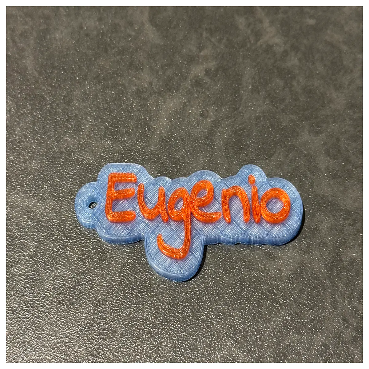 Eugene Keychain Decorative Keyring Personalize Key Accessories Simple Design Keyring Parts Key Chain Components