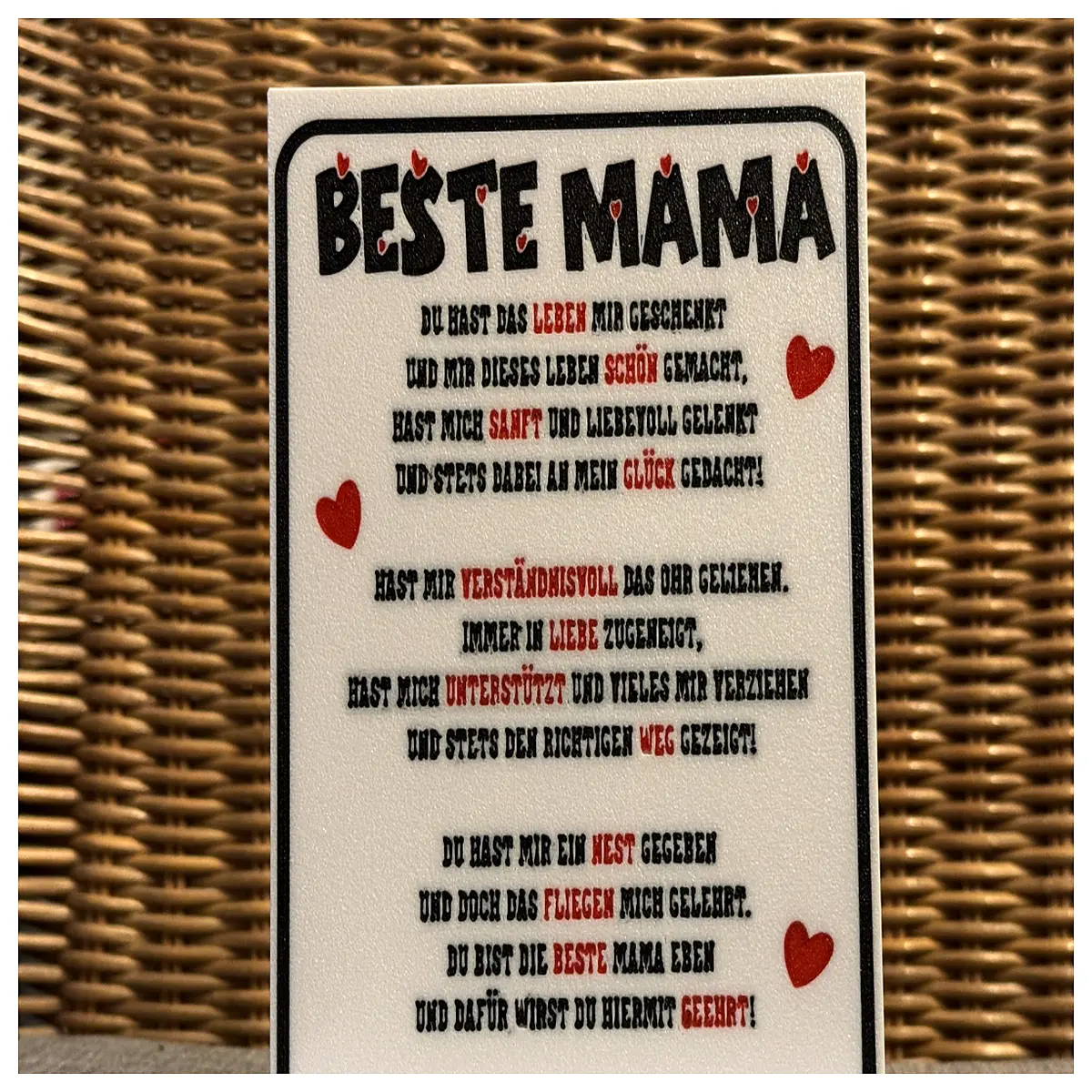 Mother s Day Gift Standing Card Creative Memorial Mom Mother s Day Surprise Festival Gift Mother s Day Card