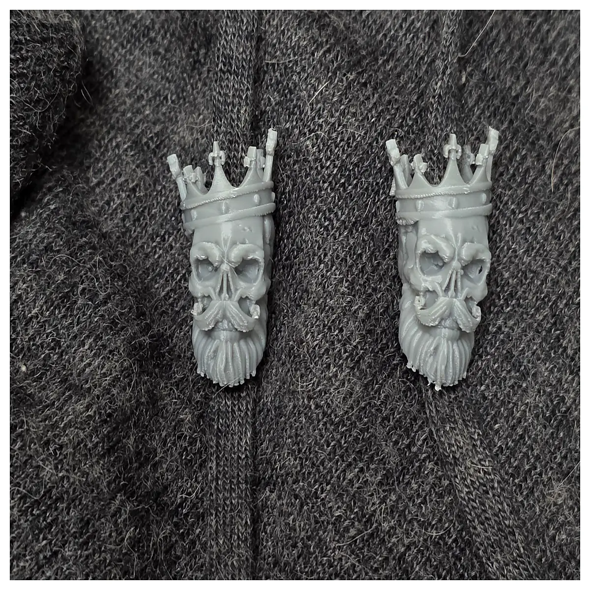 King Skeleton Charm Bracelet Wholesale Skull Chains Trendy Jewelry Gothic Accessories Black Skull Necklace Unisex Chain Bracelet Personalized G