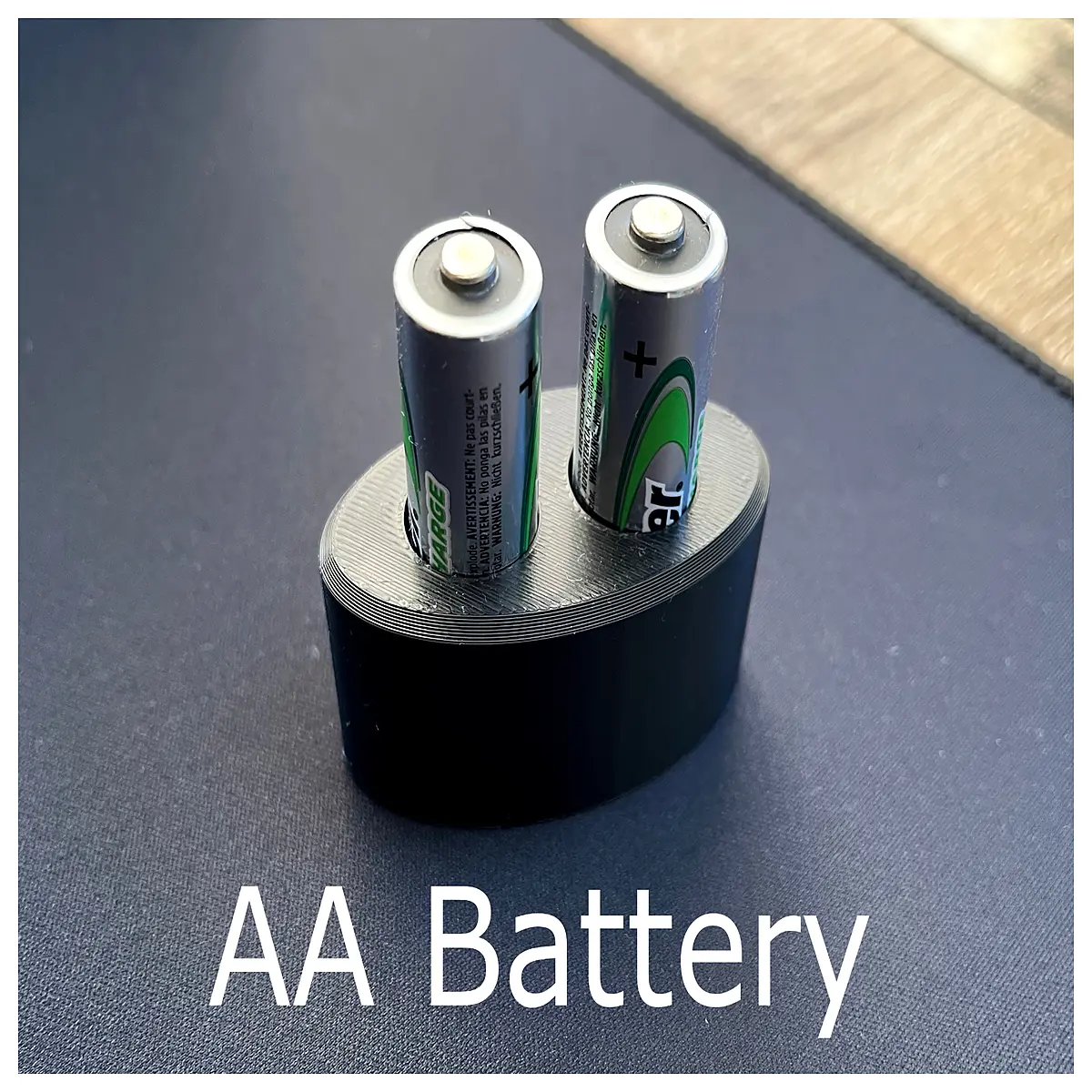 AA Battery Box Organizer Case Battery Storage Container for Phones Earbuds Protects Battery Box Accessories