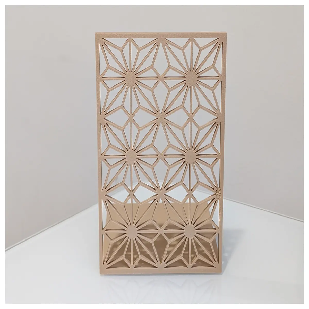 kumiko wood lattice bookends for shelves japanese art deco paperweight desk organizer minimalist home decor accent