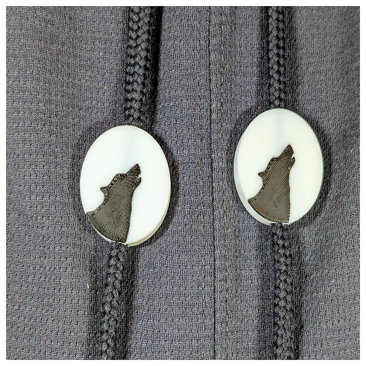 Wolf Moon Pendant Silver Jewelry Chain Hanging Ornament Wolf Fang Bracelet Women s Gift Trendy Necklace Charm Decoration