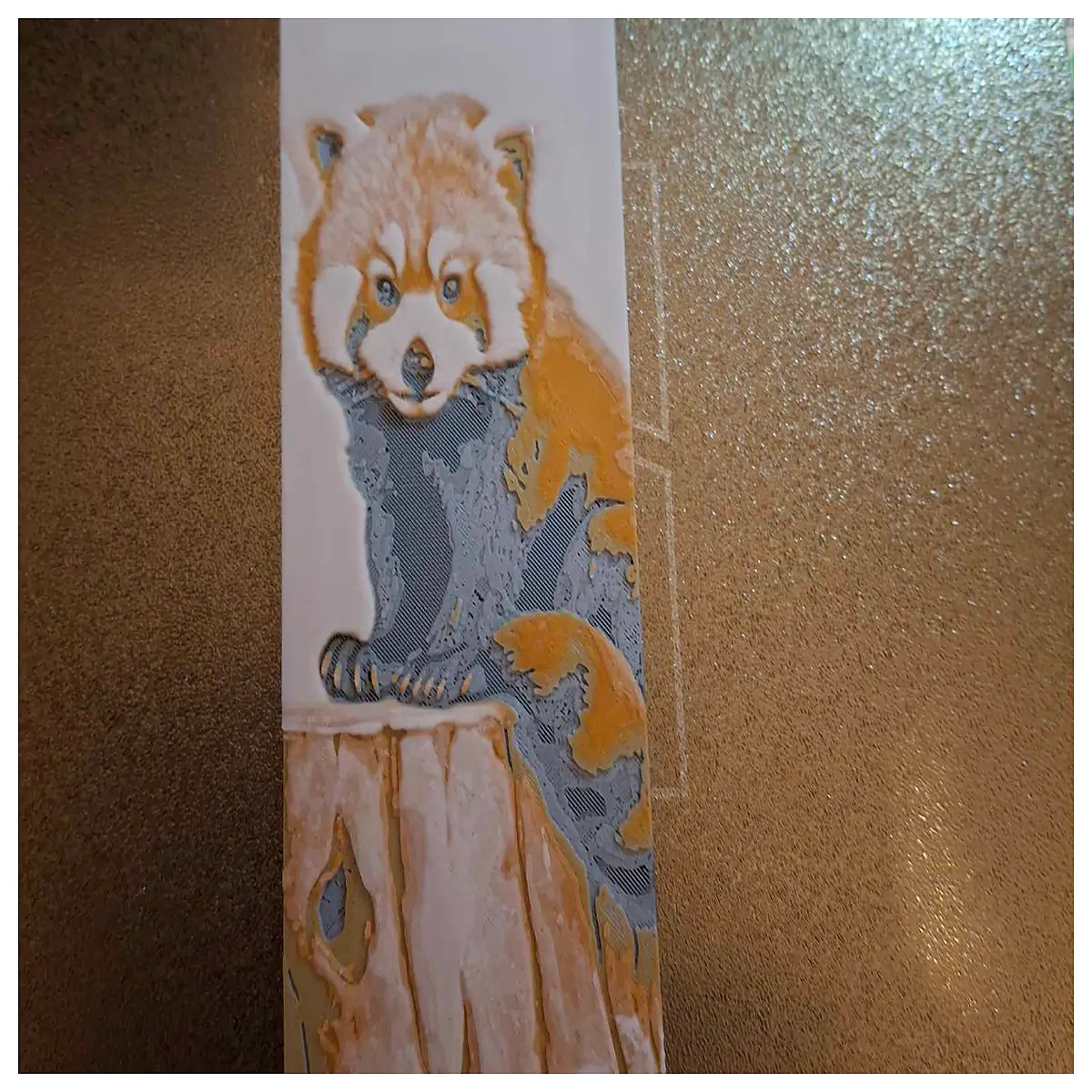 Red Panda Bookmark ful Notepad Fun Bookmark Student Gift Creative Bookmark Paper Bookmark Hobby Collection