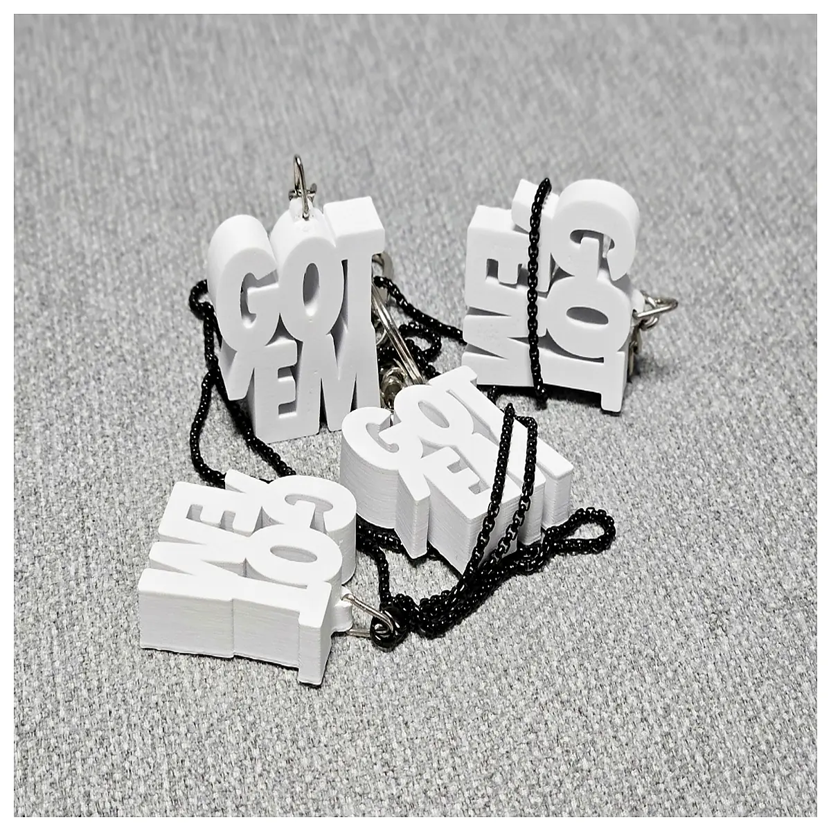 Sneakerhead Essential GOTEM Keychain Streetwear Shoe Accessory Sneaker Gift Keychain Charm Shoe Accessories