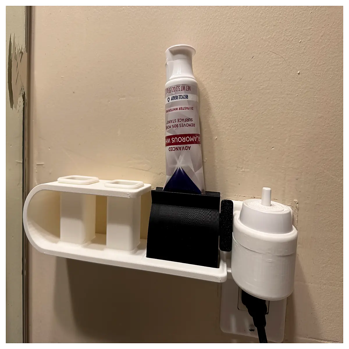 oral b charging station dock holder organizer for electric toothbrush base storage
