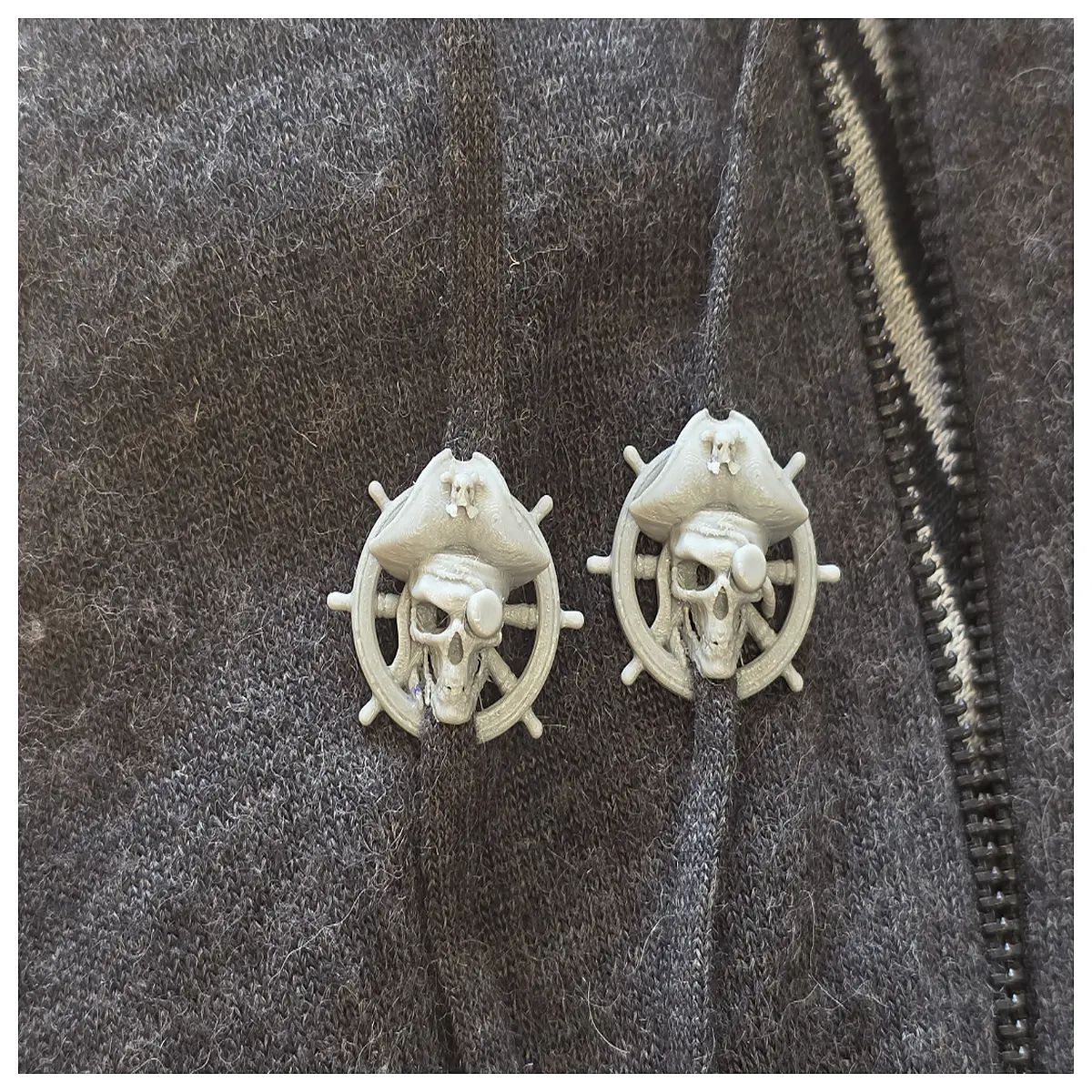 Pirate Skull Rope Charm Ornament Ship Decoration Poster Decor Scene Prop Nautical Theme Roleplay