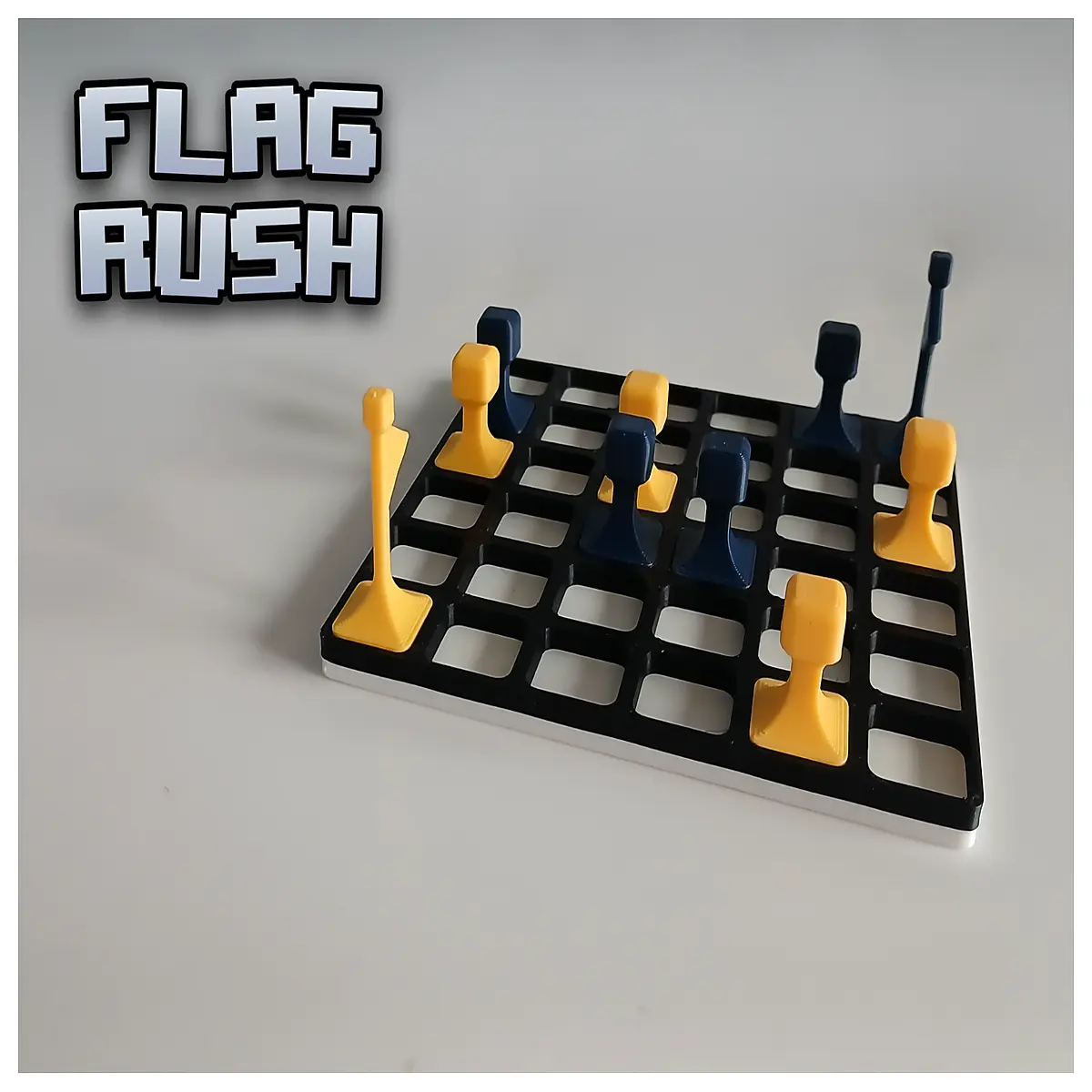 Flag Conquest Battle Board Game Tactical Strategy Multiplayer Game Tabletop Game Chess Game Strategy Game