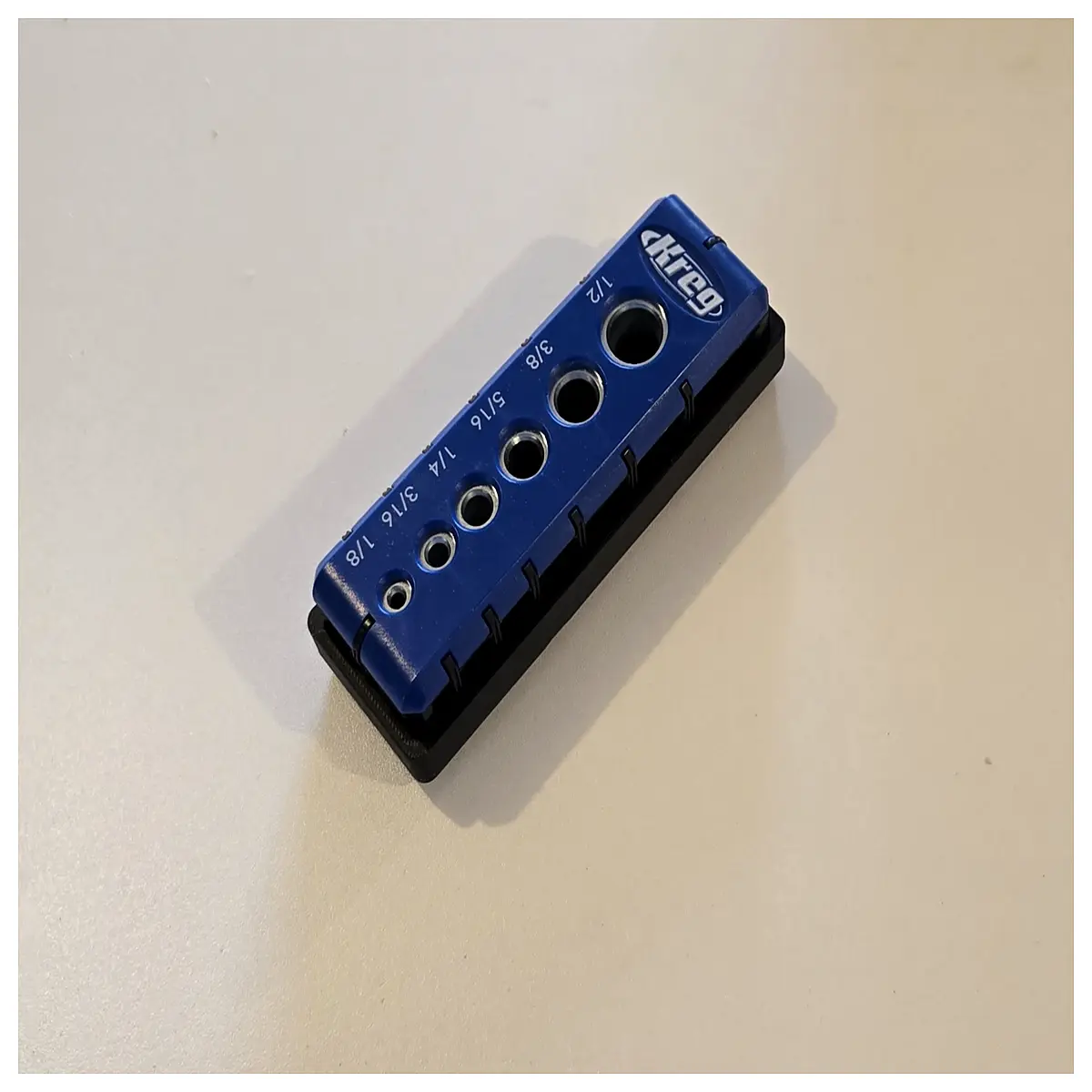 Gridfinity Craig Drill Block Holder Desktop Tool 3D Printing Accessory DIY Workbench Part Fixture