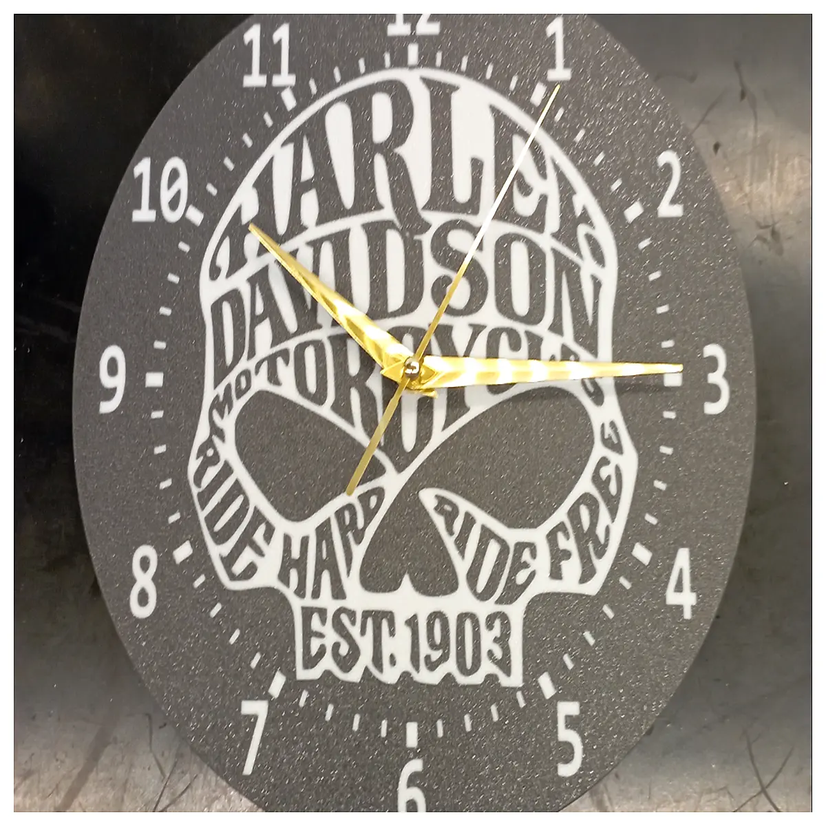 Davidson Wall Clock Motorcycle Decor Vintage Clock Accessories Watch Parts Decoration