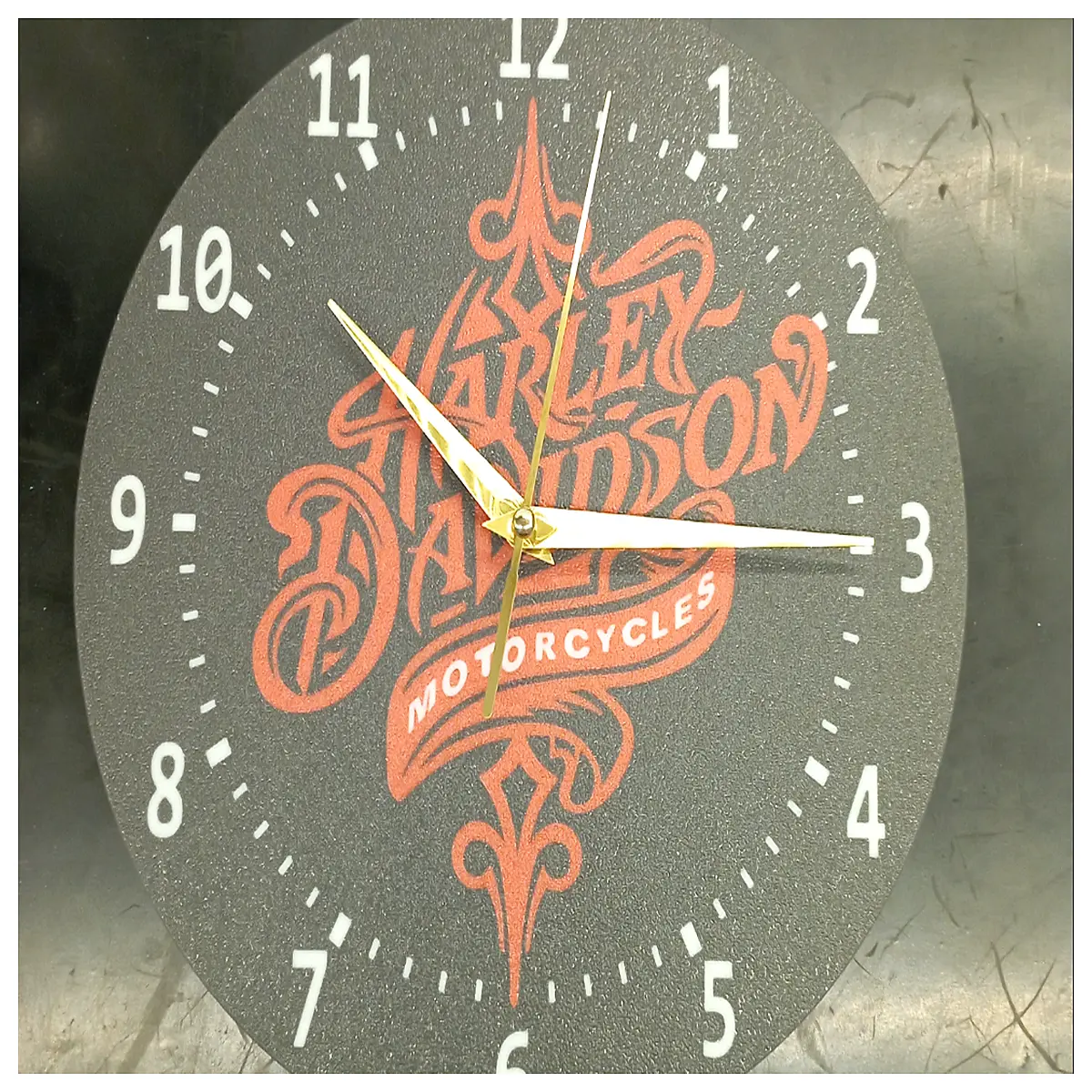 Davidson Wall Clock Motorcycle Decor Men Industrial Style Wall Clock Watch Collection